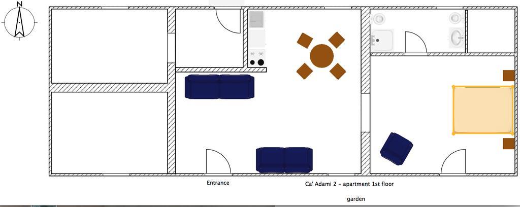 Ca' Adami Hotel Brussa Kültér fotó